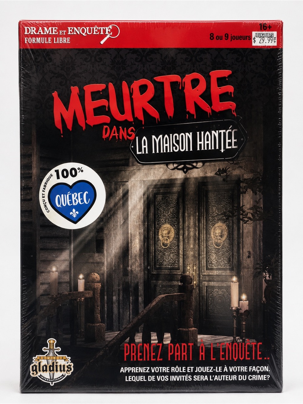 Meurtre dans la Maison Hantée Party Game – Red Box